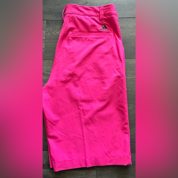 ADIDAS climalite mens size 30 pink golf shorts - Picture 2 of 5